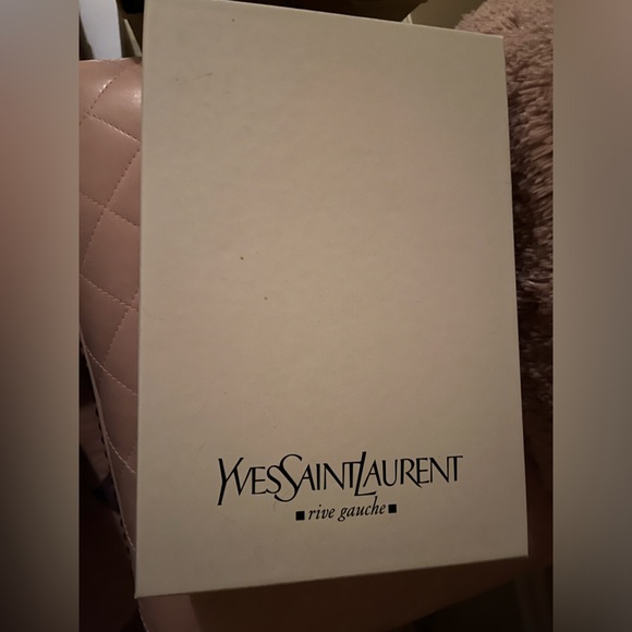 Yves Saint Laurent Shearling & Swede Wooden Vintage Clog🤎 - Picture 12 of 13